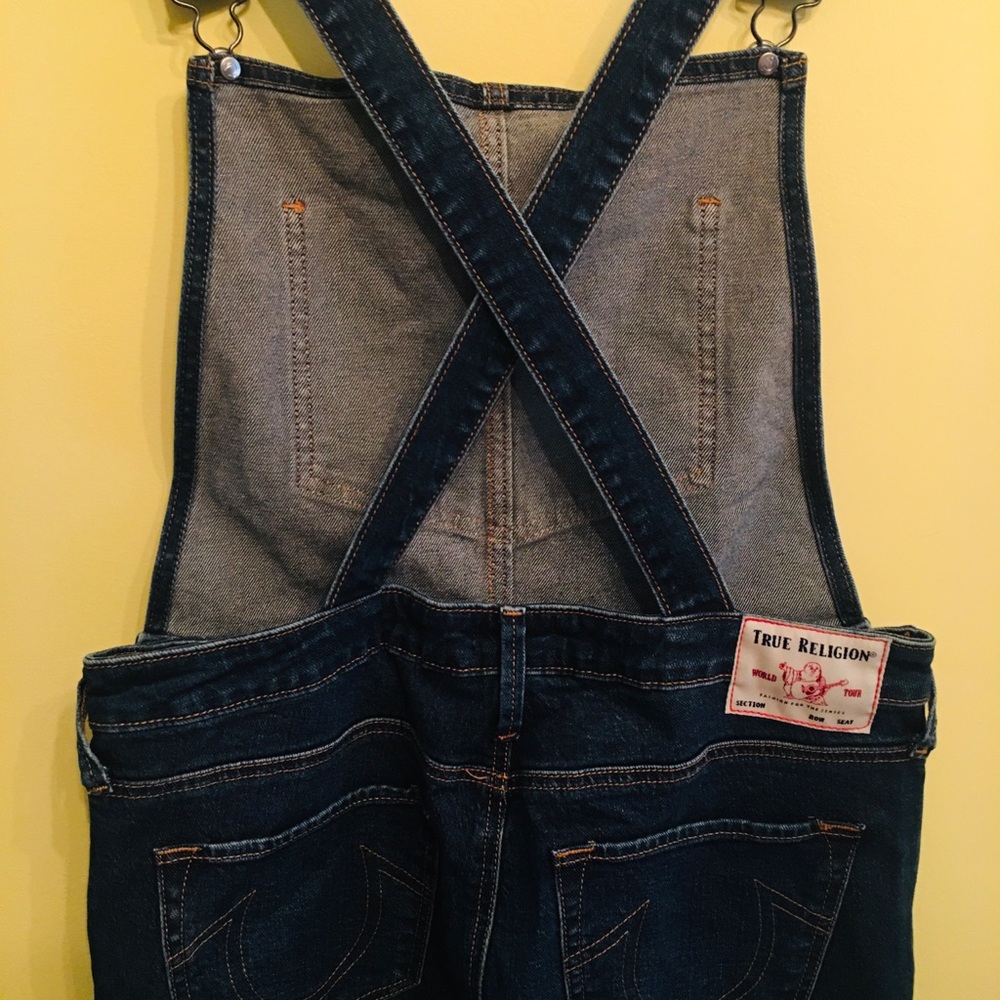 True Religion Denim Overalls